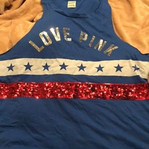 Victoria Secret’s Pink Americana tank top